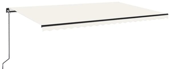 Tenda na ručno uvlačenje 500 x 300 cm krem - Krema 500 x 300 cm 1 Krema
