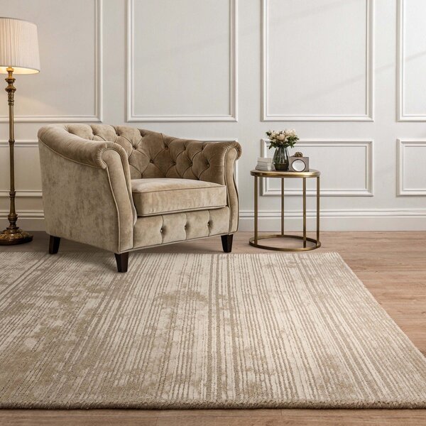 Bež ručno rađen tepih od mješavine vune 200x290 cm Henley Sand – Asiatic Carpets