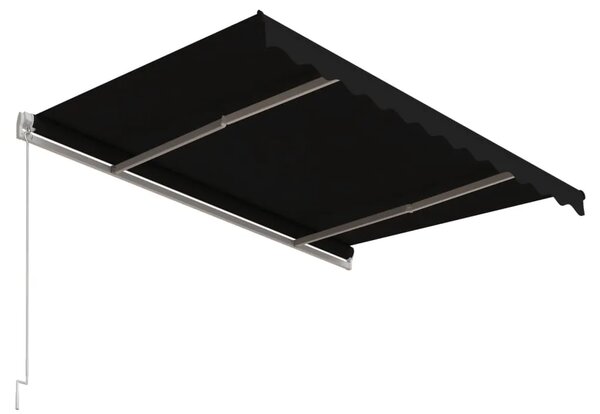 Tenda na automatsko uvlačenje 300 x 250 cm antracit - Antracit 300 x 250 cm 1 s bijelim okvirom