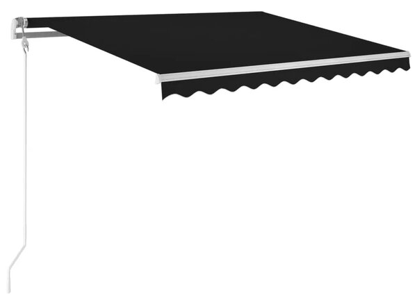 Tenda na automatsko uvlačenje 300 x 250 cm antracit - Antracit 300 x 250 cm 1 s bijelim okvirom