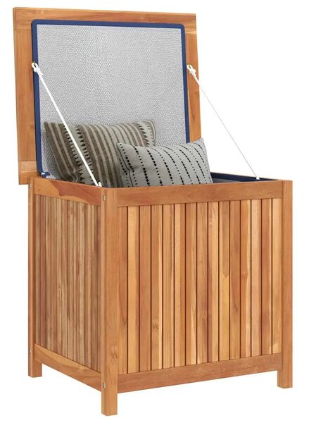 Vrtna kutija za pohranu 60 x 50 x 58 cm od masivne tikovine - 60 x 50 x 58 cm 60 x 50 x 58 cm