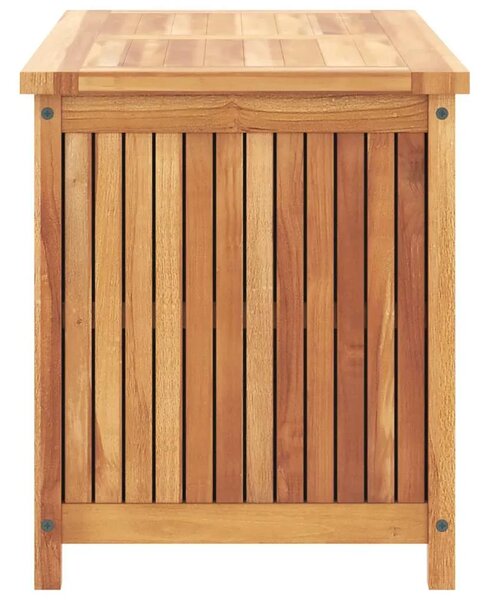 Vrtna kutija za pohranu 90 x 50 x 58 cm od masivne tikovine - 90 x 50 x 58 cm 90 x 50 x 58 cm