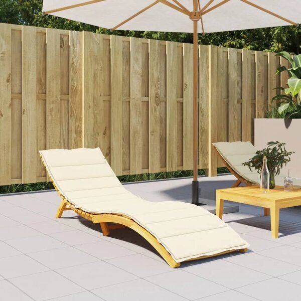 Jastuk za ležaljku krem 200 x 70 x 3 cm od tkanine Oxford - Krema 200 x 70 x 3 cm 1 Krema