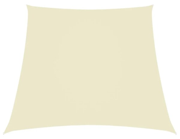 Jedro za zaštitu od sunca od tkanine Oxford trapezno 2/4 x 3 m krem - Krema 2/4 x 3 m 1 Krema