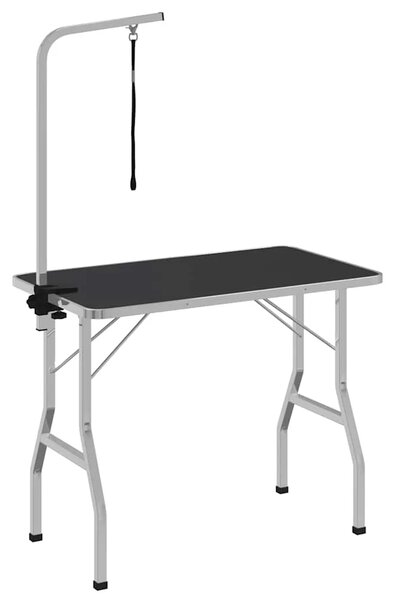 Podesivi stol za šišanje pasa s 1 omčom - 110 x 60 x 76 cm 110 x 60 x 76 cm