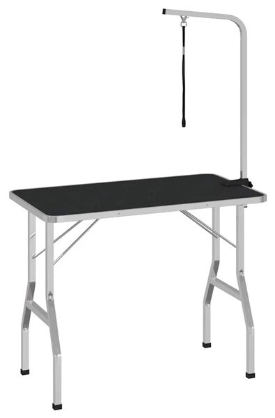 Podesivi stol za šišanje pasa s 1 omčom - 110 x 60 x 76 cm 110 x 60 x 76 cm