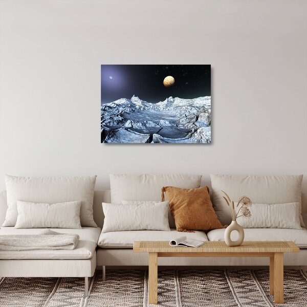 Staklena slika svemira (70x50 cm)