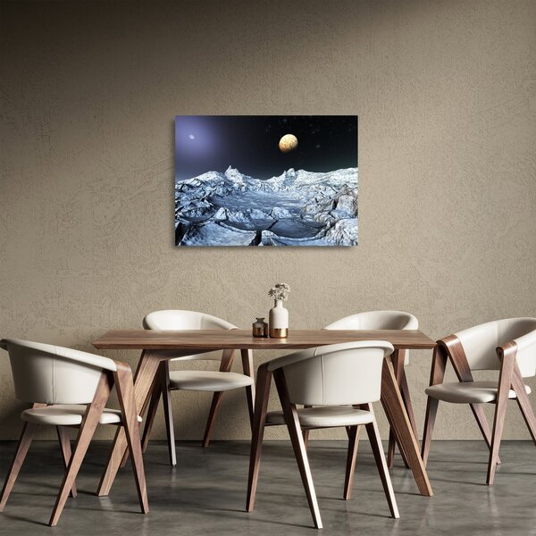 Staklena slika svemira (70x50 cm)