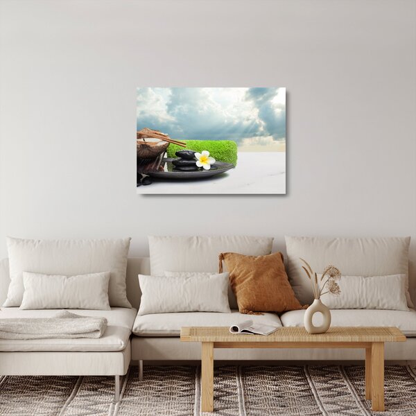 Staklena slika - Spa i Relaks (70x50 cm)