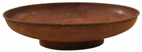 Posuda za vatru 80 cm čelična - Smeđa Φ 80 x 20 cm Smeđa Φ 80 x 20 cm