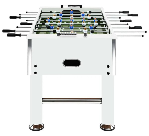 Stolni nogomet čelični 60 kg 140 x 74 5 x 87 5 cm bijeli - Bijela Bijela
