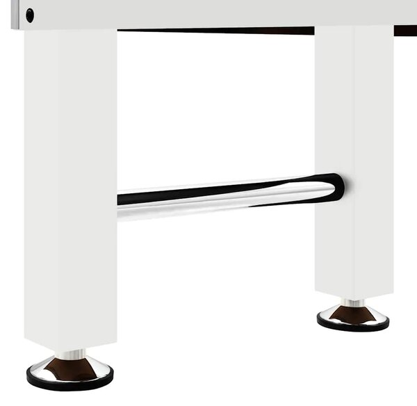 Stolni nogomet čelični 60 kg 140 x 74 5 x 87 5 cm bijeli - Bijela Bijela