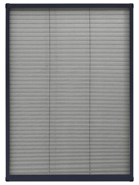 Komarica za prozor antracit 80 x 120 cm aluminij - Antracit 80 x 120 cm Antracit 80 x 120 cm