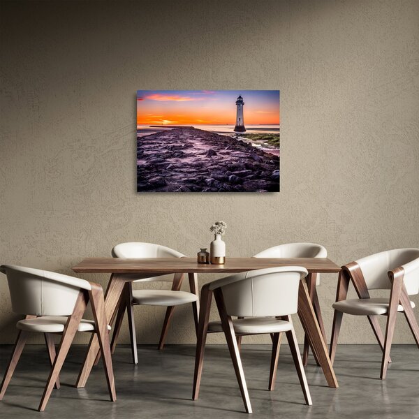 Staklena slika svjetionika (70x50 cm)