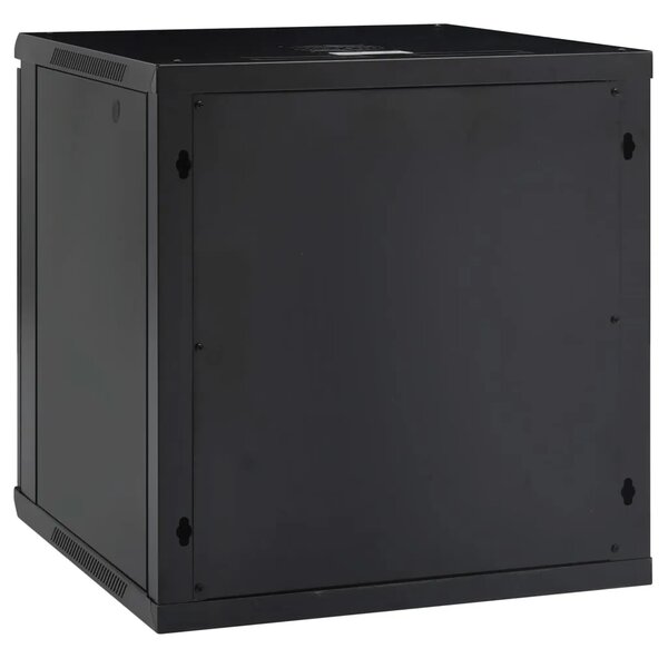 Zidni komunikacijski ormar 12U 19 IP20 600 x 600 x 640 mm - Crna 600 x 600 x 640 mm Crna 600 x 600 x 640 mm