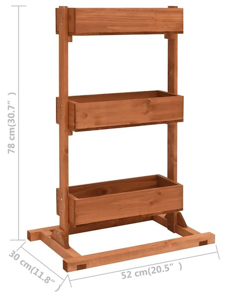Sadilica od jelovine 52 x 30 x 78 cm