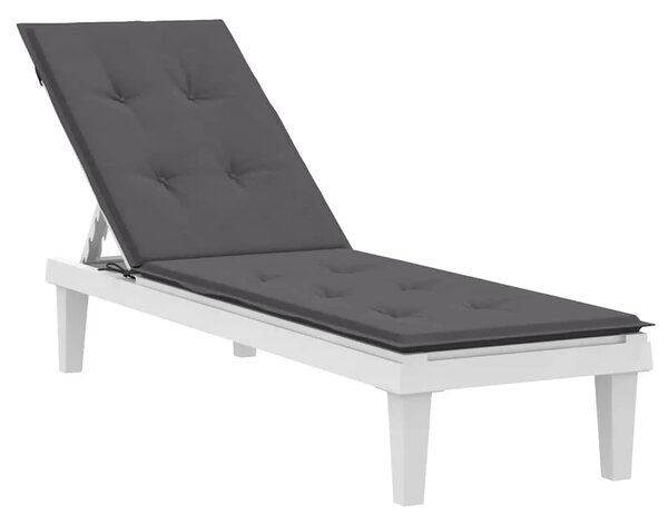 Jastuk za ležaljku antracit (75 + 105) x 50 x 4 cm - Antracit 1 Antracit