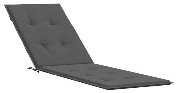 Jastuk za ležaljku antracit (75 + 105) x 50 x 4 cm - Antracit 1 Antracit