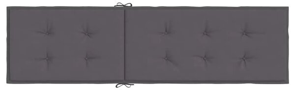 Jastuk za ležaljku antracit (75 + 105) x 50 x 4 cm - Antracit 1 Antracit