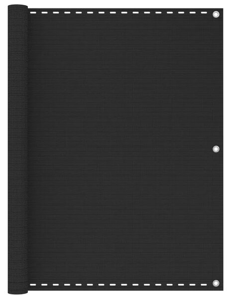 Balkonski zastor HDPE 120 x 500 cm antracit - Antracit 120 x 500 cm 1 Antracit