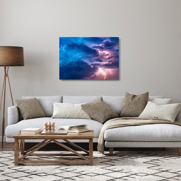 Staklena slika oblaka (70x50 cm)