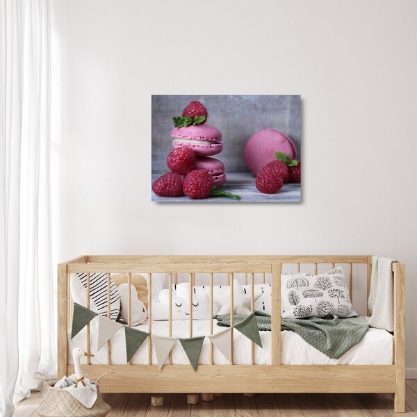 Staklena slika makarona (70x50 cm)
