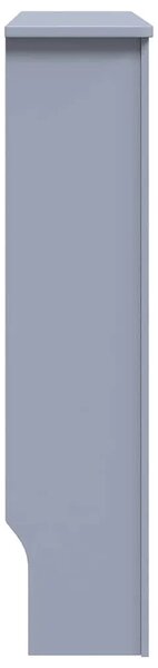 Maska za radijator - Pokrov za radijator sivi MDF 78 cm - Siva 78 x 19 x 81.5 cm 1 Siva