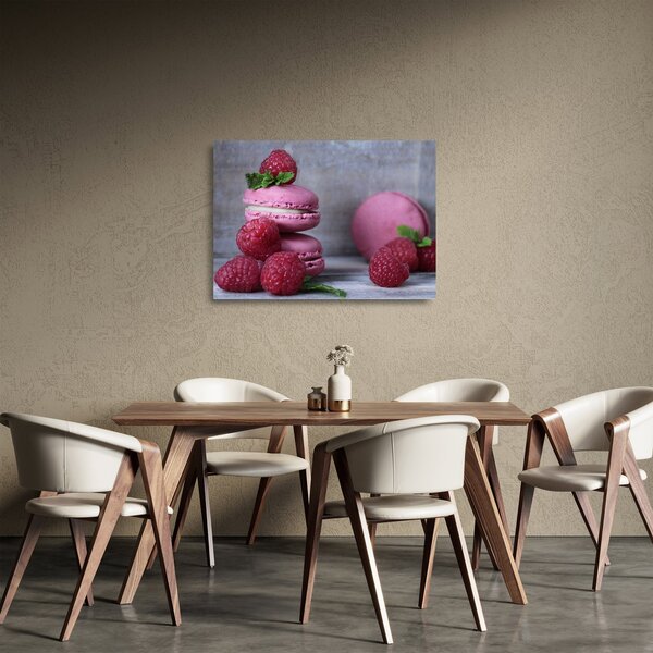 Staklena slika makarona (70x50 cm)