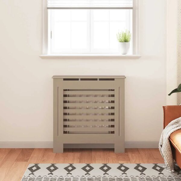 Maska za radijator - Pokrov za radijator MDF 78 cm - Smeđa 78 x 19 x 81.5 cm 1 Smeđa