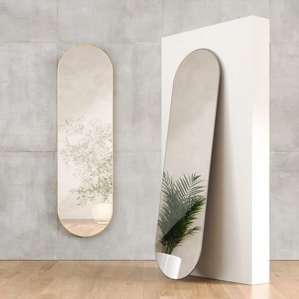 Zidno/stojeće ogledalo 46x157 cm Hubba – Umbra