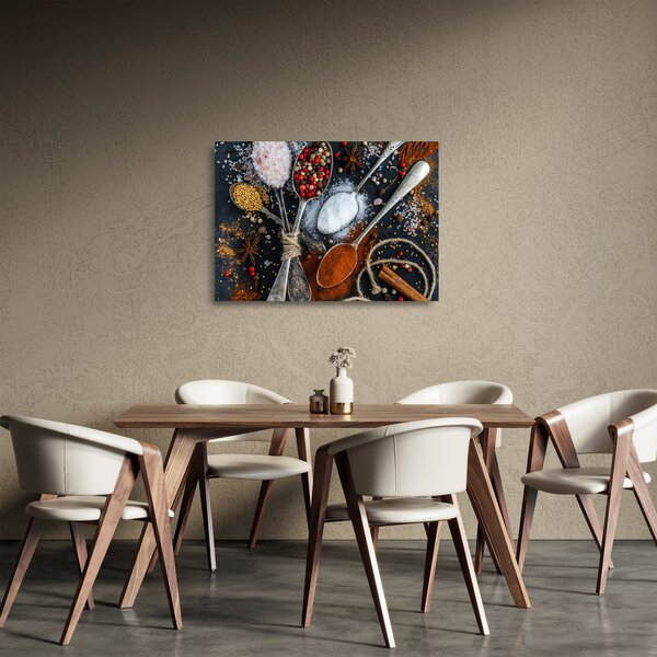 Staklena slika začina (70x50 cm)