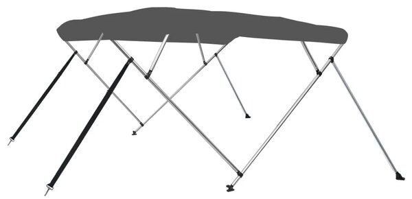 Tenda bimini s 4 luka antracit 243 x 196 x 137 cm - Antracit 243 x 196 x 137 cm 1 Antracit