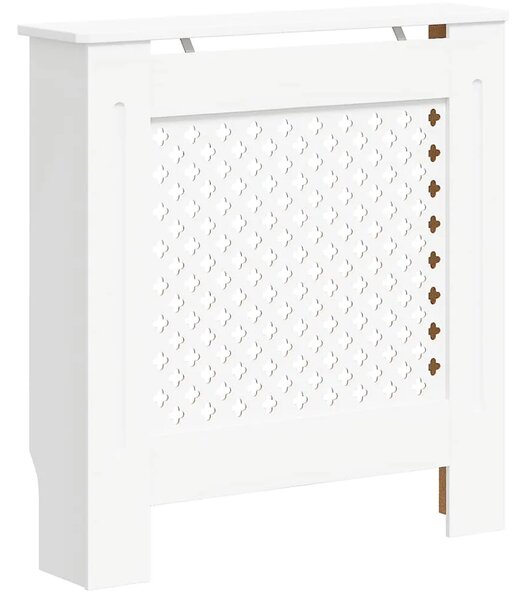 Maska za radijator - Pokrov za radijator MDF bijeli 78 cm - Bijela 78 x 19 x 81.5 cm 1 Bijela