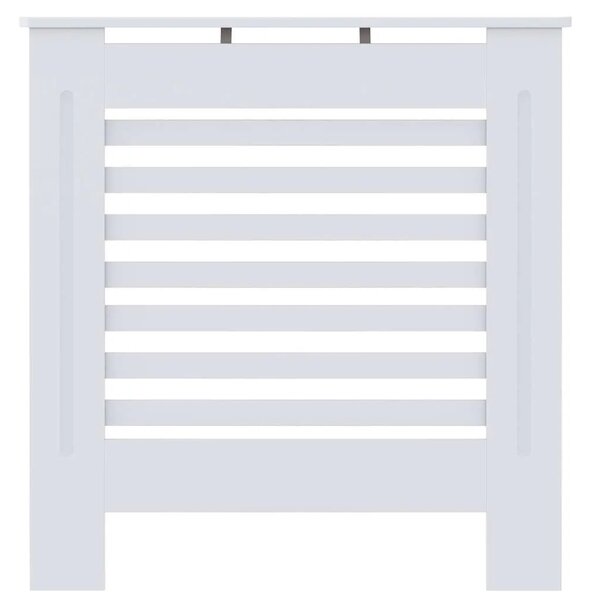 Maska za radijator - Pokrov za radijator MDF bijeli 78 cm - Bijela 78 x 19 x 81.5 cm 1 Bijela