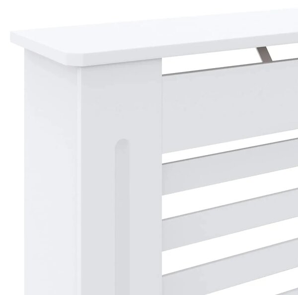 Maska za radijator - Pokrov za radijator MDF bijeli 78 cm - Bijela 78 x 19 x 81.5 cm 1 Bijela