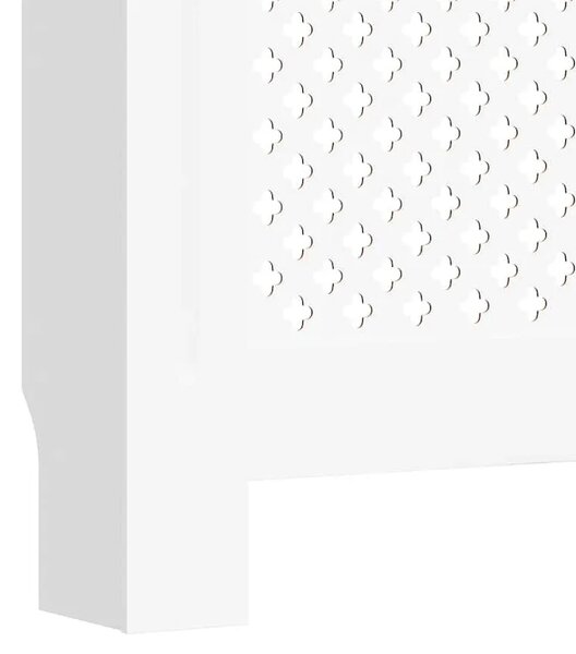Maska za radijator - Pokrov za radijator MDF bijeli 78 cm - Bijela 78 x 19 x 81.5 cm 1 Bijela