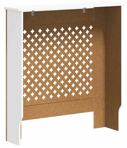 Maska za radijator - Pokrov za radijator MDF bijeli 78 cm - Bijela 78 x 19 x 81.5 cm 1 Bijela