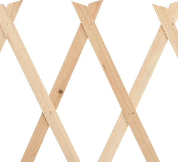 Rešetkaste ograde 5 kom od jelovine 180 x 30 cm - 180 x 30 cm 5 180 x 30 cm 5