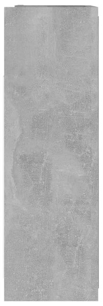Kupaonski ormarić s ogledalom boja betona 62 5x20 5x64cm drveni - Beton siva 1 Beton siva