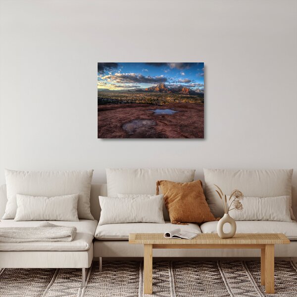 Staklena slika planina (70x50 cm)