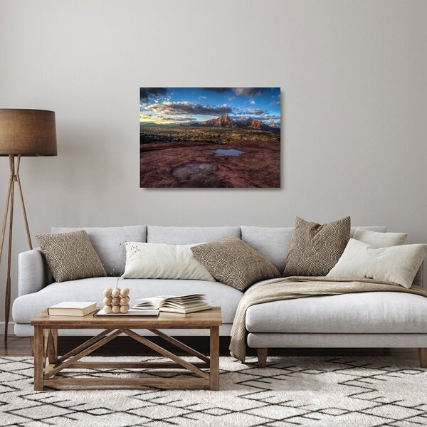 Staklena slika planina (70x50 cm)