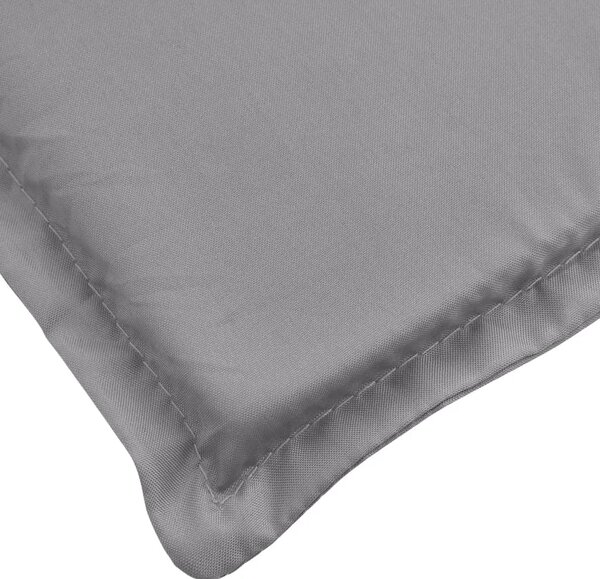 Jastuk za ležaljku sivi 200 x 60 x 3 cm od tkanine Oxford - Siva 200 x 60 x 3 cm 1 Siva