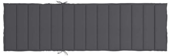 Jastuk za ležaljku antracit 200 x 60 x 3 cm od tkanine Oxford - Antracit 200 x 60 x 3 cm 1 Antracit