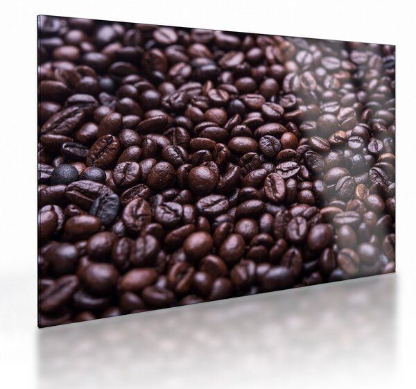 Staklena slika zrna kave (70x50 cm)