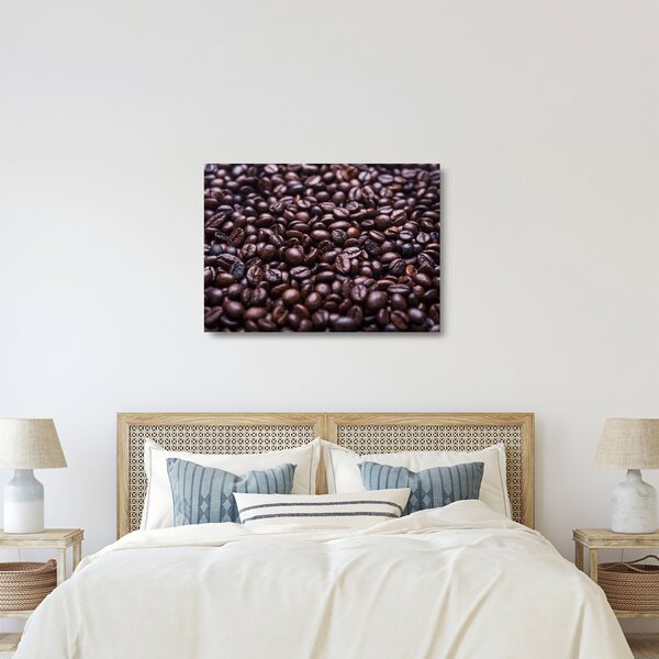 Staklena slika zrna kave (70x50 cm)