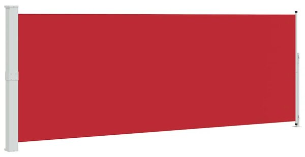 Uvlačiva bočna tenda za terasu 180 x 500 cm crvena - Crvena 180 x 500 cm 1 Crvena