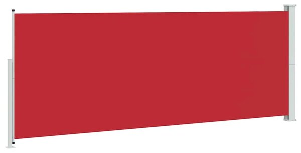 Uvlačiva bočna tenda za terasu 180 x 500 cm crvena - Crvena 180 x 500 cm 1 Crvena