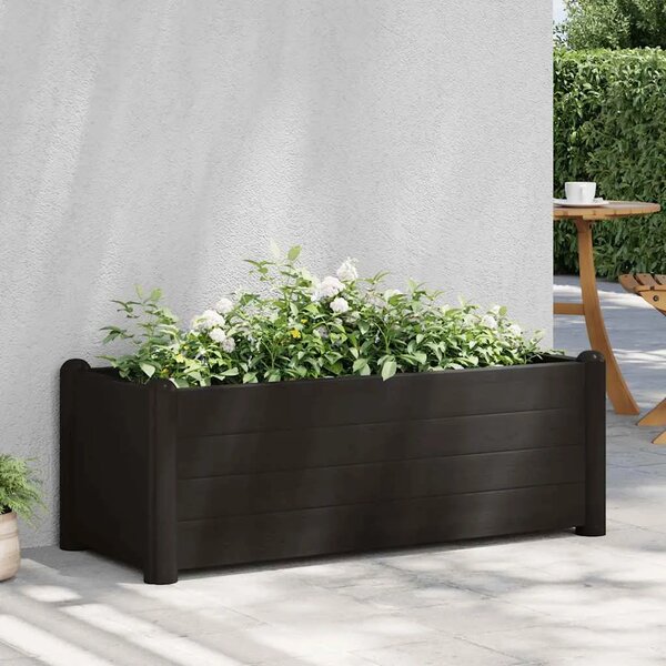 Povišena gredica - Vrtna gredica PP antracit 100 x 43 x 35 cm - Antracit 100 x 43 x 35 cm 1 Antracit