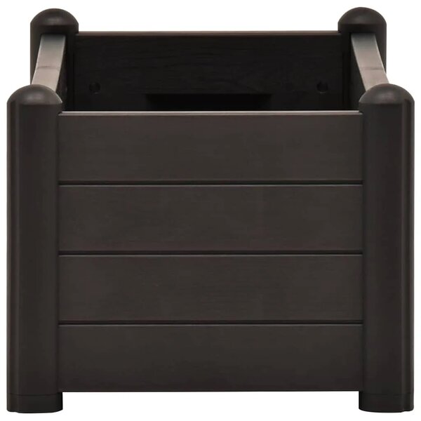 Povišena gredica - Vrtna gredica PP antracit 100 x 43 x 35 cm - Antracit 100 x 43 x 35 cm 1 Antracit