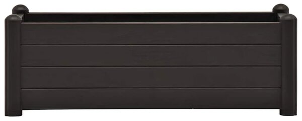 Povišena gredica - Vrtna gredica PP antracit 100 x 43 x 35 cm - Antracit 100 x 43 x 35 cm 1 Antracit